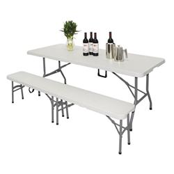 Bolero Centre Folding Bench 6ft