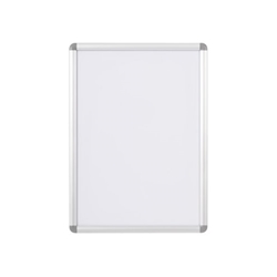 Bi-Office Wall Mounted Curled Snap Display; Aluminium Frame With Plastic Corners; A2