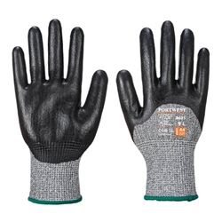 Portwest Cut 3/4 Nitrile Foam Glove 2XL Blk (Pack of 12)