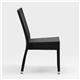 Bolero PE Wicker Side Chairs Charcoal (Pack of 4)