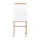 Archyi Angolo Flipchart Mobile Magnetic Easel; 75x106cm; Dry-Wipe Lacquered Steel Surface; Frameless