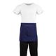 Whites Short Bistro Apron Navy Blue