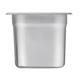 Vogue Stainless Steel 1/9 Gastronorm Tray 150mm