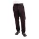 Chef Works Men's Lightweight Slim Trouser Black Size L