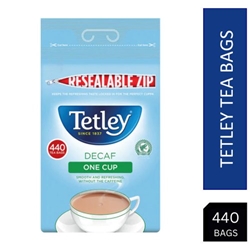 Tetley Decaf One Cup 440's Teabags - PACK (6)