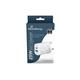 MediaRange GaN Fast Charging Adapter UK Plug 1xUSB-C and 1xUSB-A 25W White MRMA112-UK