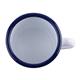 Olympia Enamel Mugs 350ml (Pack of 6)