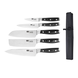 Vogue Tsuki 5-Piece Knife Set & Wallet Series 7