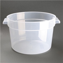 Vogue Polypropylene Round Food Storage Container 10Ltr