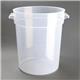 Vogue Polypropylene Round Food Storage Container 20Ltr