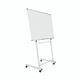 Bi-Office Ultimate Board Easel; Light Grey Mobile Structure; 80º Angle Feet; 1130x1515x650mm