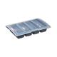 Araven Dark Grey Cutlery Tray with Lid