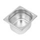 Vogue Heavy Duty Stainless Steel 1/6 Gastronorm Tray 100mm