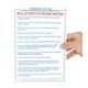 Vogue Food Safety Act 2006 Guidance Sign