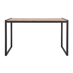 Bolero Steel and Acacia Industrial Bar Table 1800x900mm