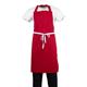 Whites Bib Apron Red