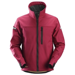 Snickers 1200 Allroundwork Soft Shell Jacket Chili Red/Black Medium