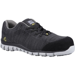 Safety Jogger Morris S1P ESD SRC Safety Trainers Black [Size UK 7/ EU 40]