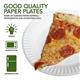 Belgravia Disposable Paper Plates (23cm, 9â€) 100's  - PACK (10)