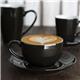 Olympia Cafe Coffee Cup Black - 230ml 8fl oz (12 pack)