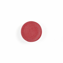 Bi-Office 10mm Round Magnet - Red [Pack of 10]