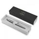 Parker Jotter Ballpoint Pen Steel with Chrome Trim Medium Blue Gift Box 1953170
