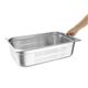 Vogue Stainless Steel Perforated 1/1 Gastronorm Tray 150mm