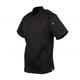 Chef Works Springfield Zipper Mens Chef Jacket Black XL