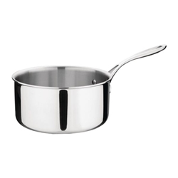 Vogue Stainless Steel & Aluminium Tri-Wall Saucepan 200mm