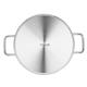 Vogue Stainless Steel Casserole Pan 28cm