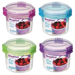 Sistema KLIP IT Dual Cereal and Yoghurt Container 530ml