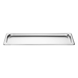 Vogue Stainless Steel Gastronorm 2/4 Tray 20mm