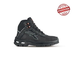 U Power Rescue ESD S3 CI SRC Safety Boot Black [Size 02/ EU 35]