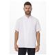 Chef Works Springfield Zipper Mens Chef Jacket White S