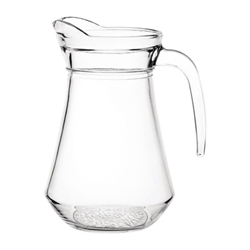 Olympia Glass Jugs 1Ltr (6 Pack)