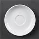 Olympia Whiteware Espresso Saucers (12 pack)