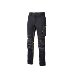 U Power Atom Trousers Carbon Black Medium [Short Leg]