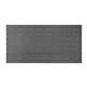 Bolero Valletta Grey Slatted Outdoor Table 1560mm