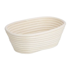 Vogue Rattan Proving Round Basket 220x80mm