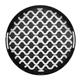 Olympia Kristallon PC Round Non Slip Tray With Handles 405mm