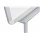 Bi-Office Easy Tripod Magnetic Flipchart Easel; Dry-Wipe Lacquered Steel Surface; Aluminium Frame; 600x850mm (A1)