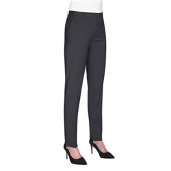 Brook Taverner Sophisticated Torino Ladies Slim Leg Trouser Charcoal UK 24 Regular 2294C