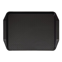 Cambro Polypropylene Handled Fast Food Tray Black 430mm
