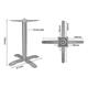 Bolero Cast Iron Table Base Grey