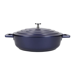 Masterclass Shallow Casserole Dish Blue 4Ltr