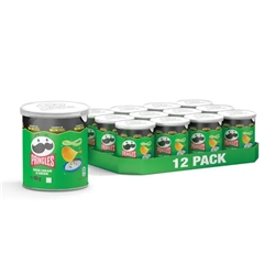 Pringles Sour Cream and Onion Crisps 40g (Pack of 12) 7000279000
