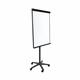 Bi-Office Classic Mobile Magnetic Flipchart Easel; Dry-Wipe Lacquered Steel Surface; Black Aluminium Frame; 700x1000mm