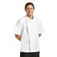 Chef Works Springfield Zipper Mens Chef Jacket White S