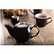 Olympia Cafe Teapot Black