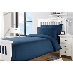 Mitre Essentials Spectrum Duvet Cover Navy Single